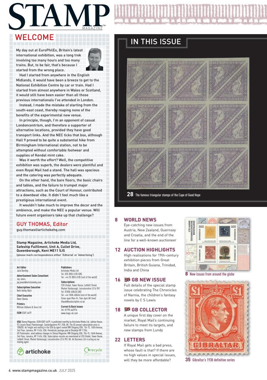 Stamp Magazine Preview Pages