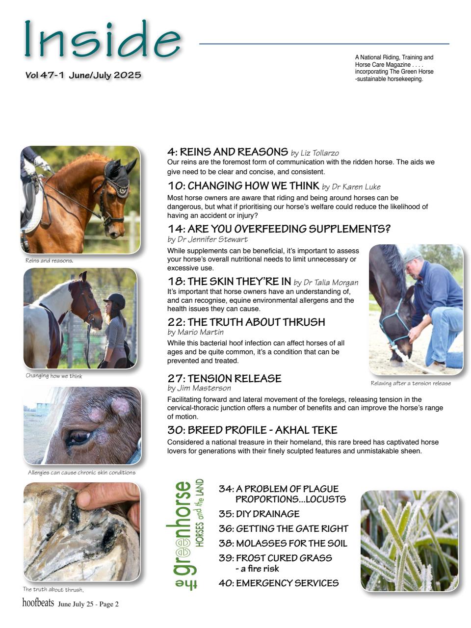 Hoofbeats Preview Pages