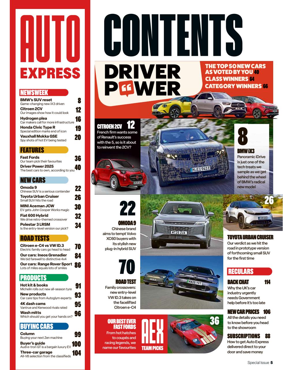 Auto Express Preview Pages