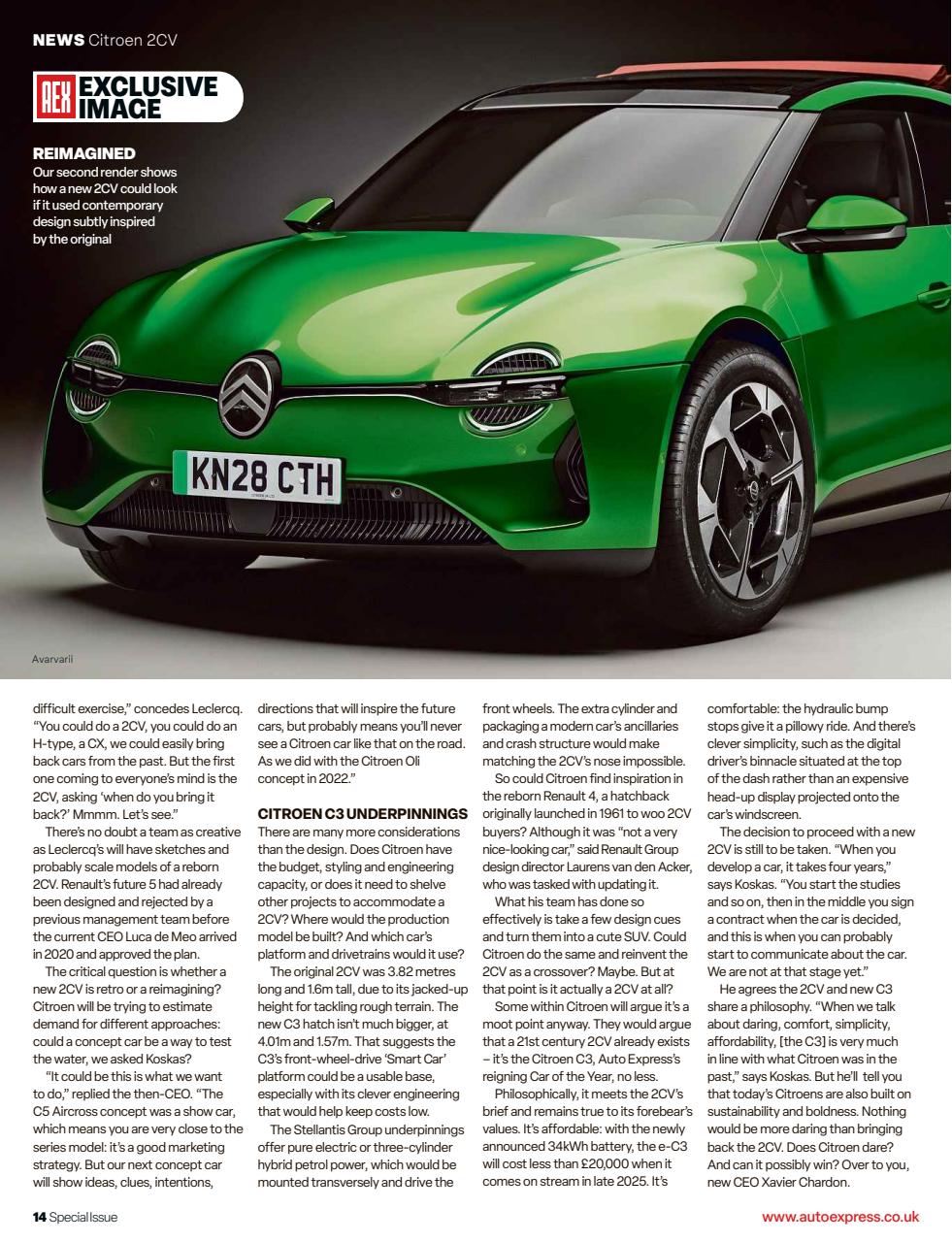 Auto Express Preview Pages