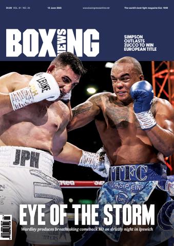 Boxing News issue June 12 2025