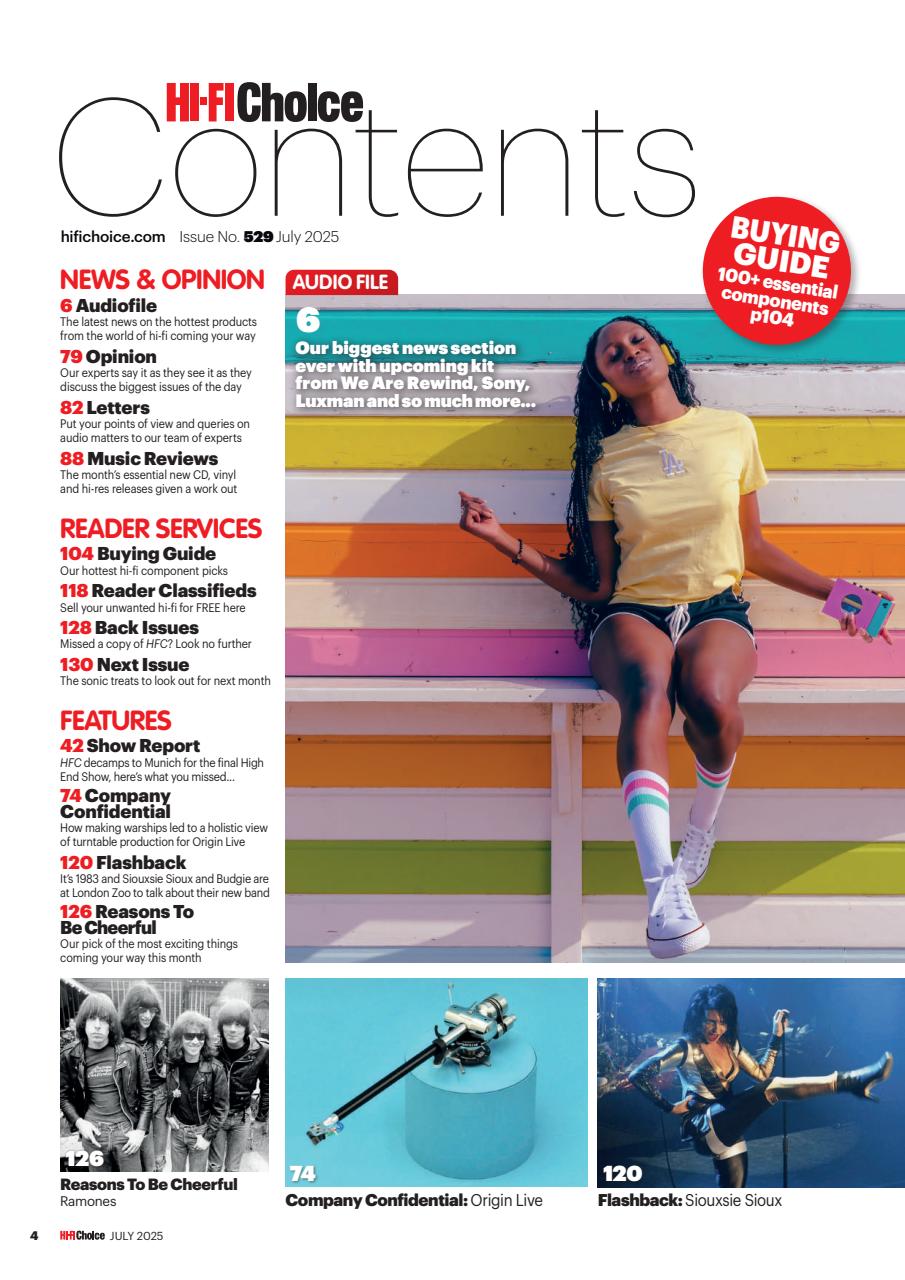 Hi-Fi Choice Preview Pages