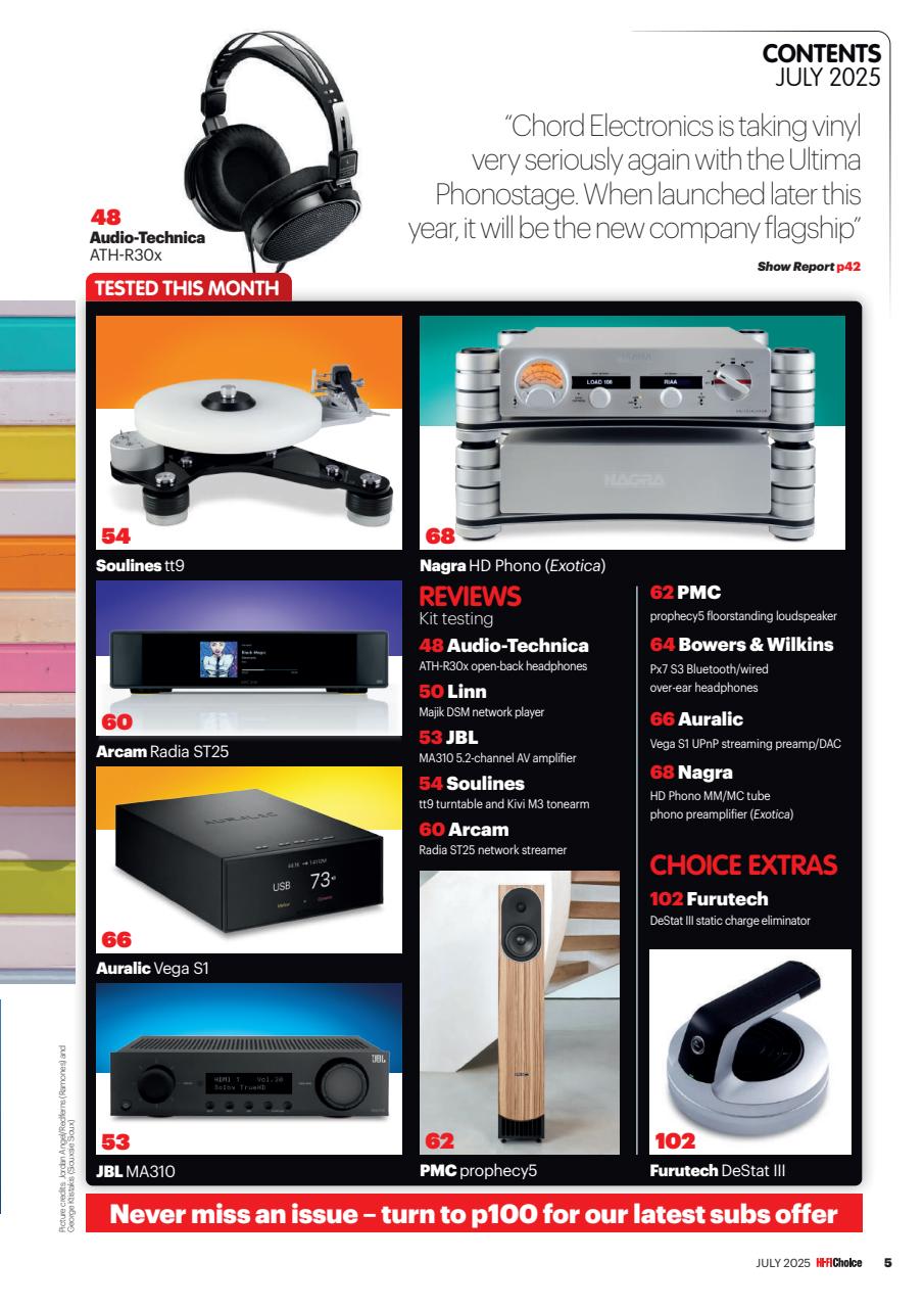 Hi-Fi Choice Preview Pages