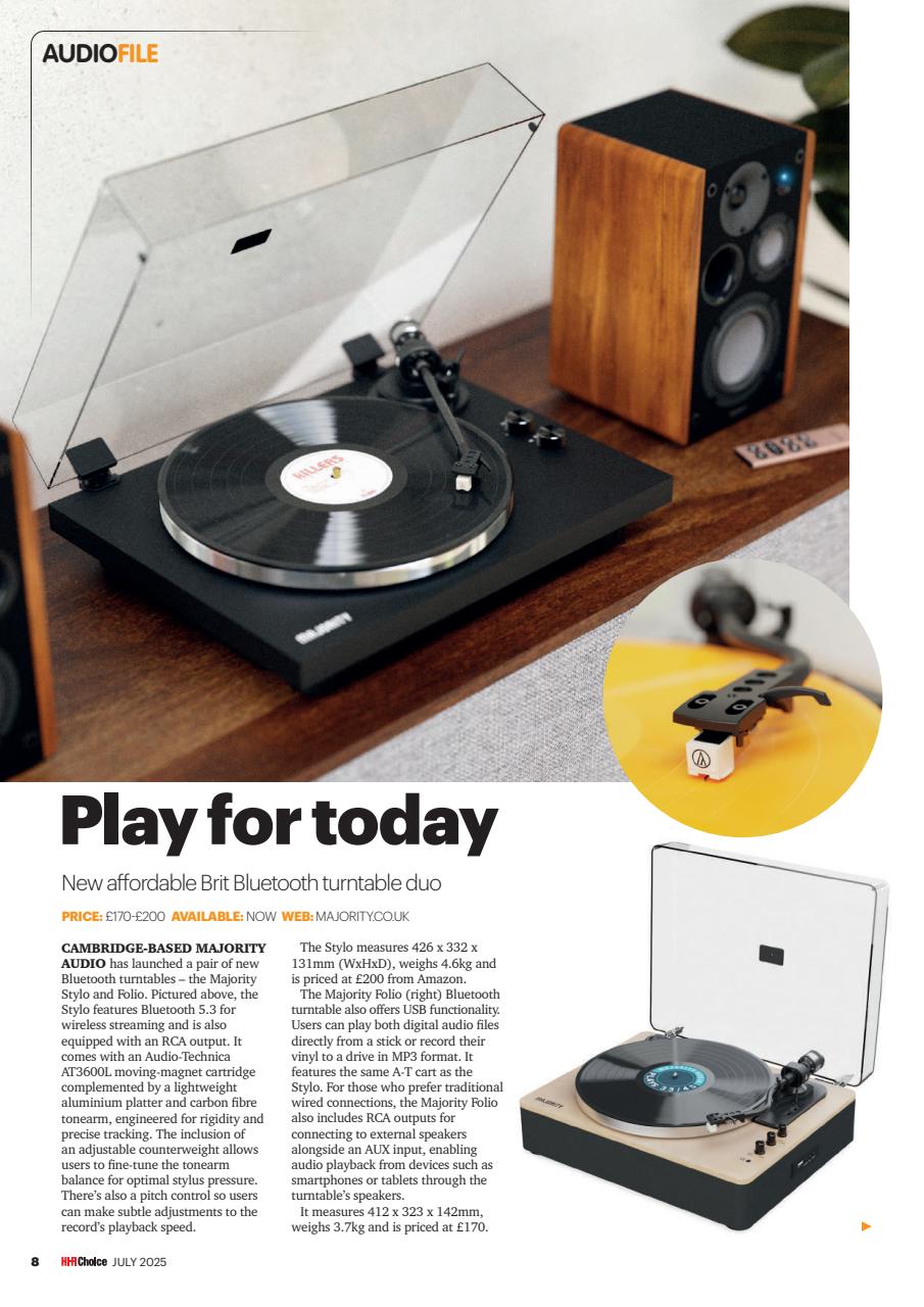 Hi-Fi Choice Preview Pages
