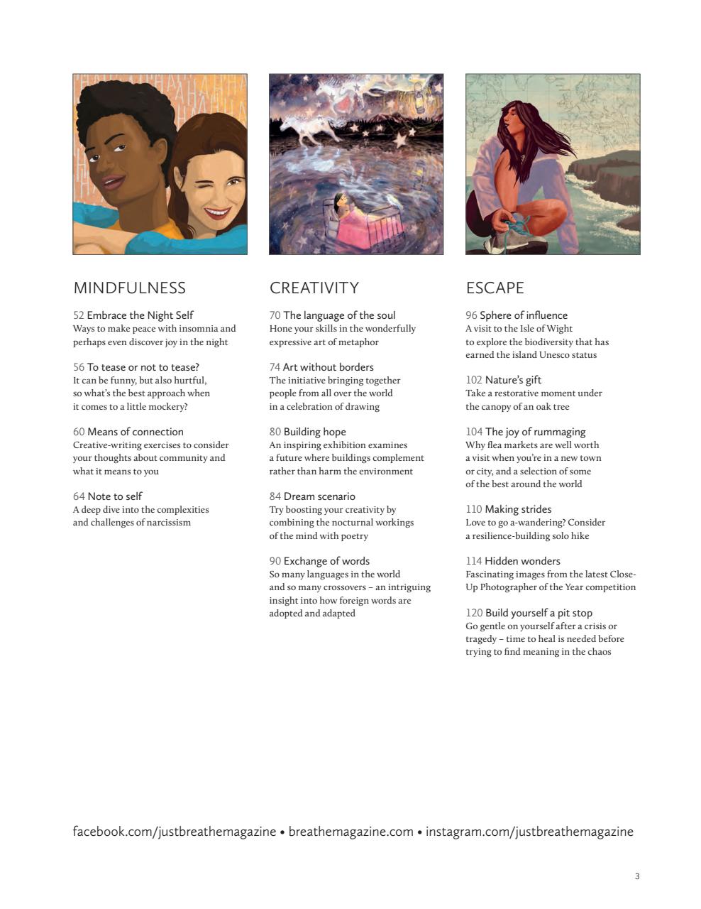 Breathe Preview Pages