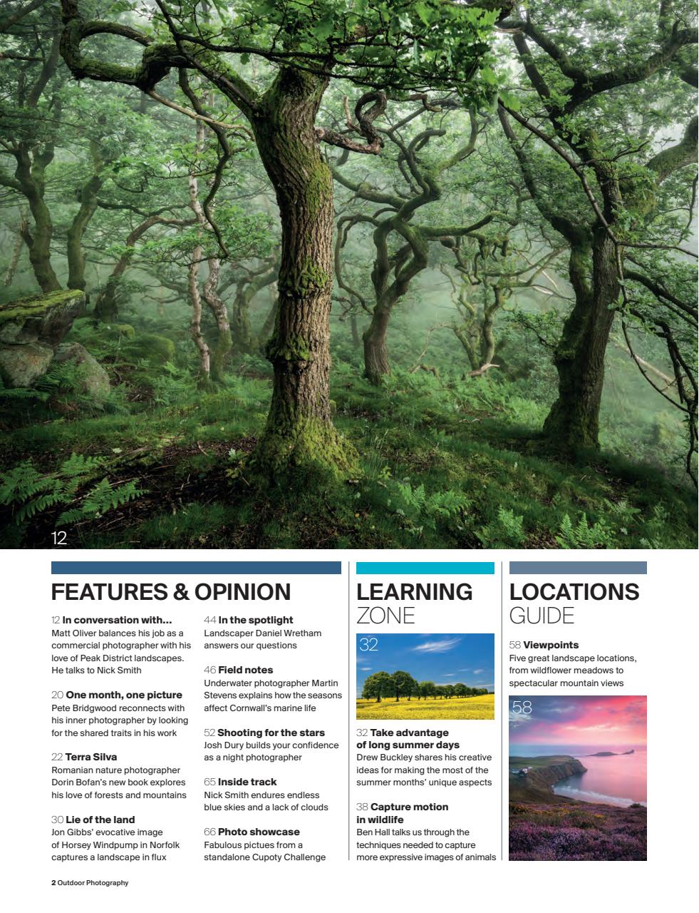 Outdoor Photography Preview Pages