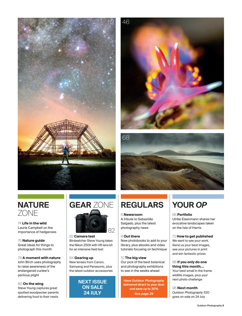 Outdoor Photography Preview Pages