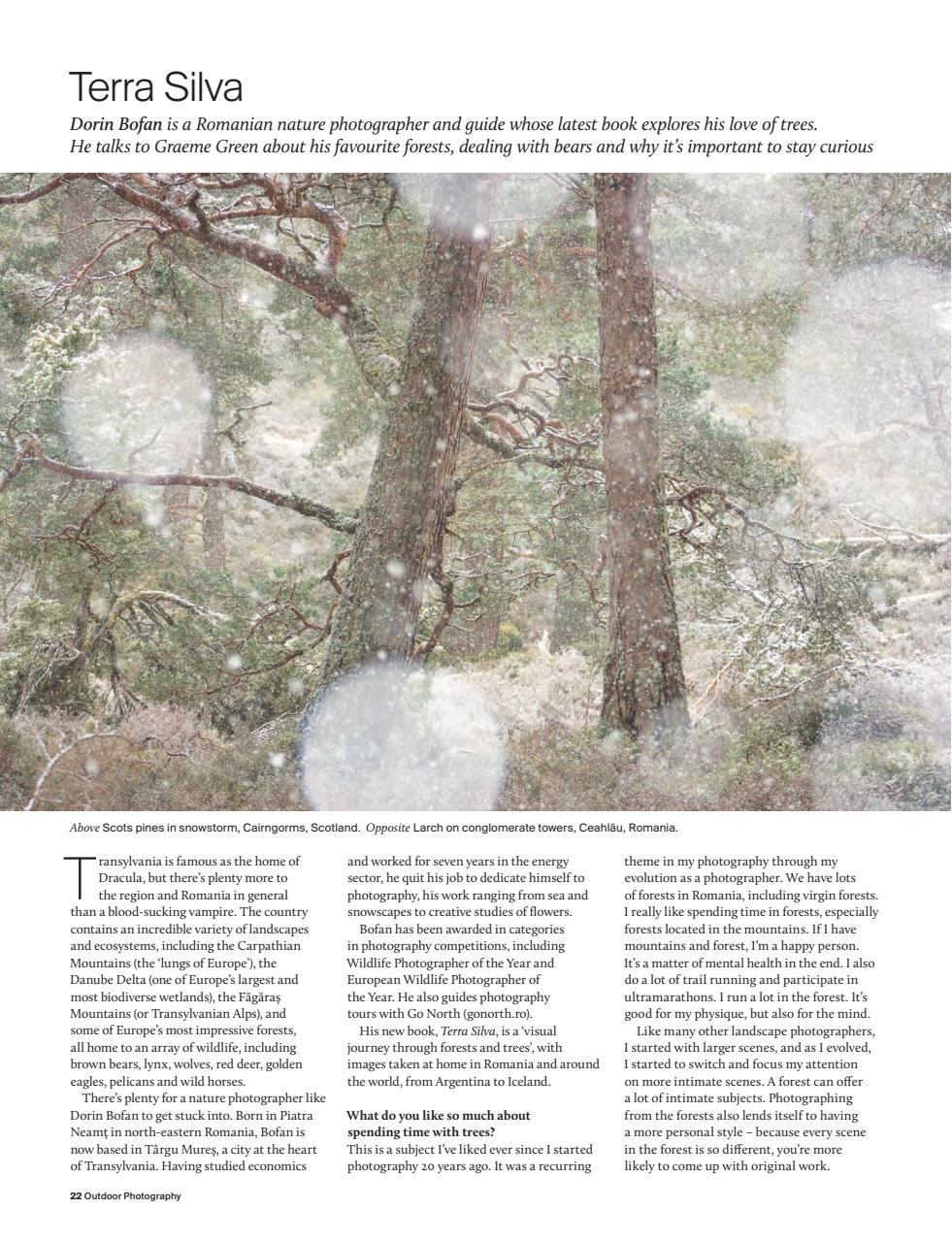 Outdoor Photography Preview Pages