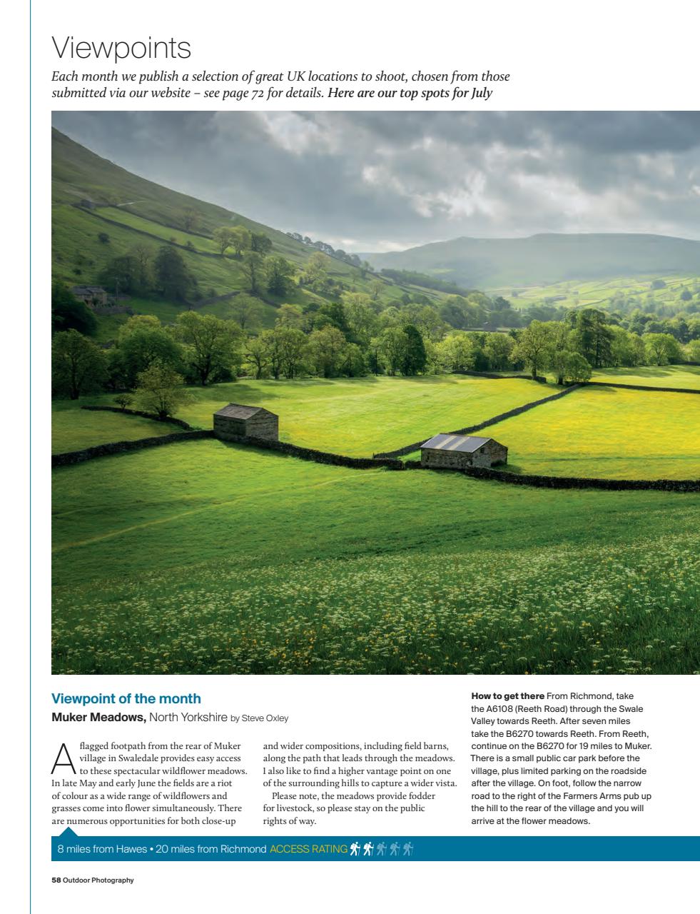 Outdoor Photography Preview Pages