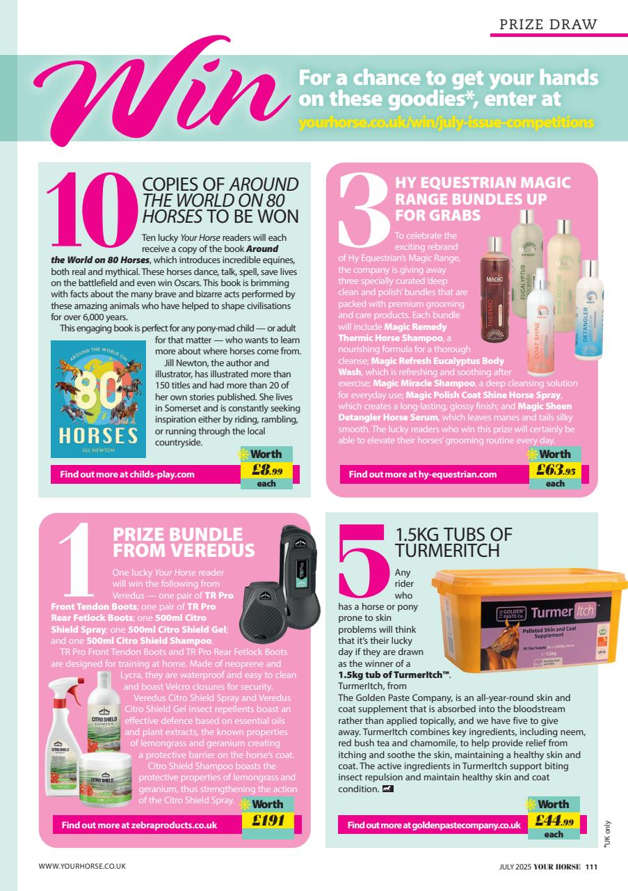 Your Horse Preview Pages