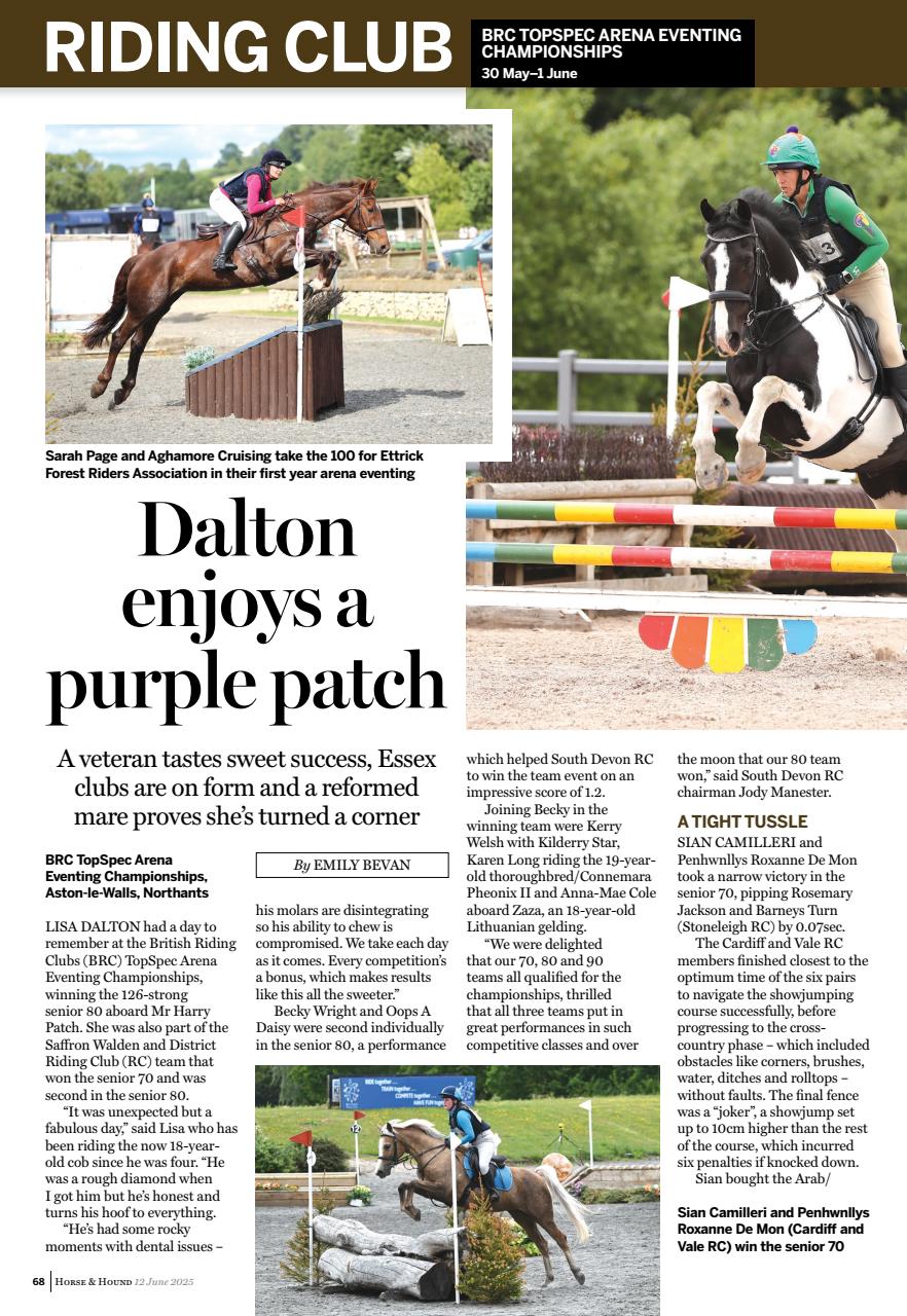 Horse & Hound Preview Pages