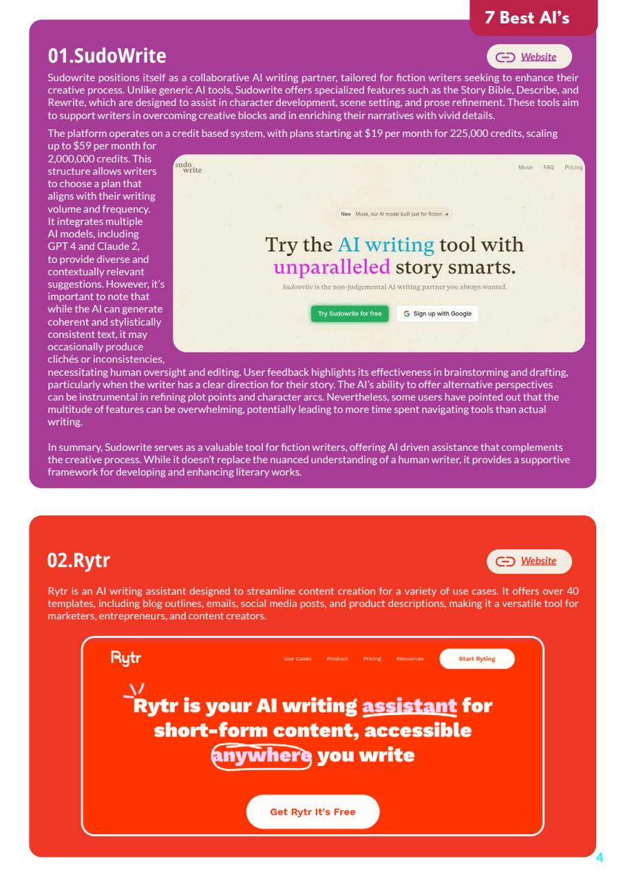Tech AI Magazine Preview Pages