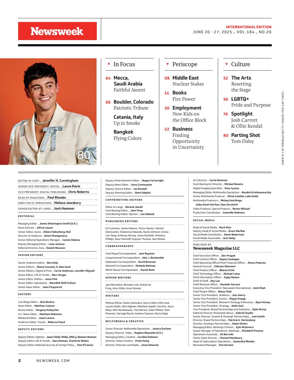 Newsweek International Preview Pages