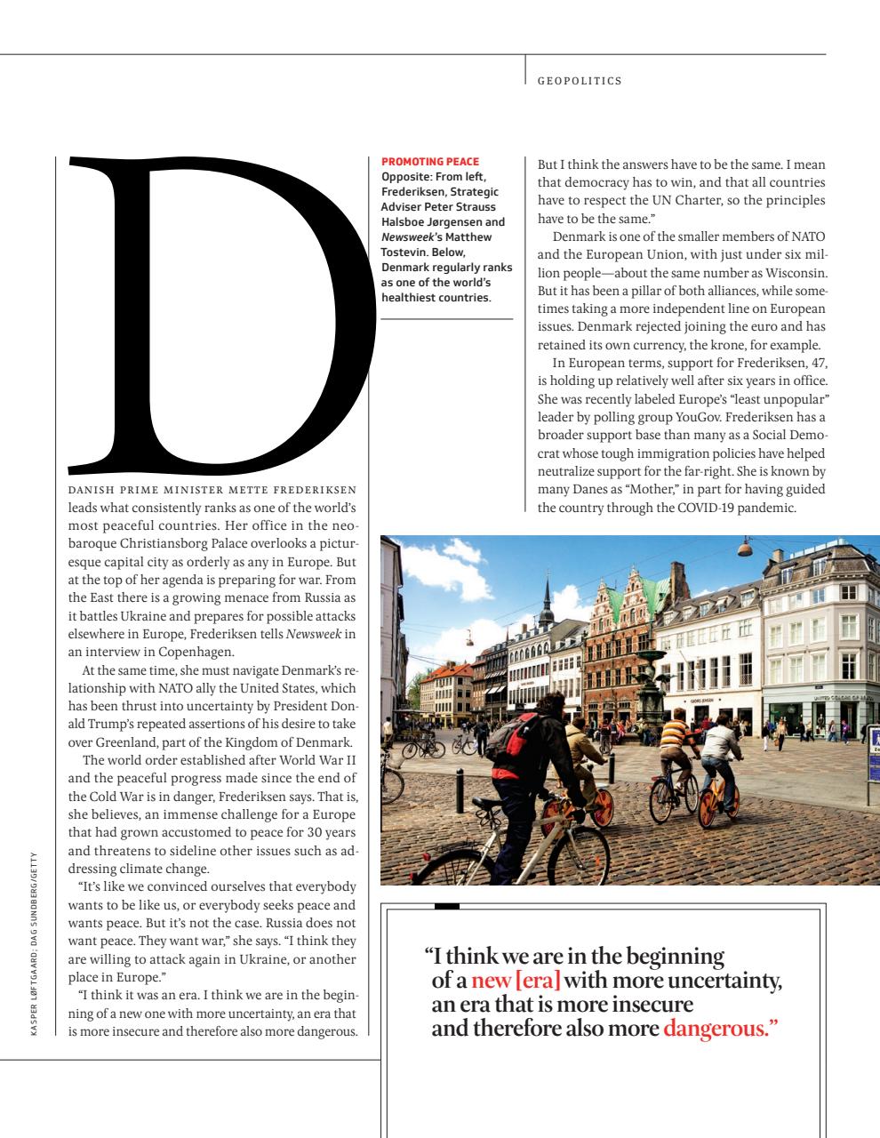 Newsweek International Preview Pages