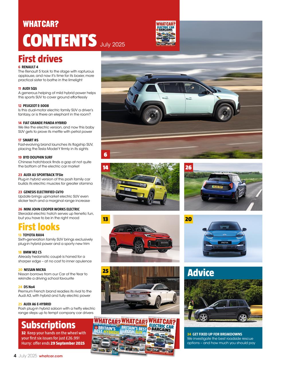 What Car? Preview Pages