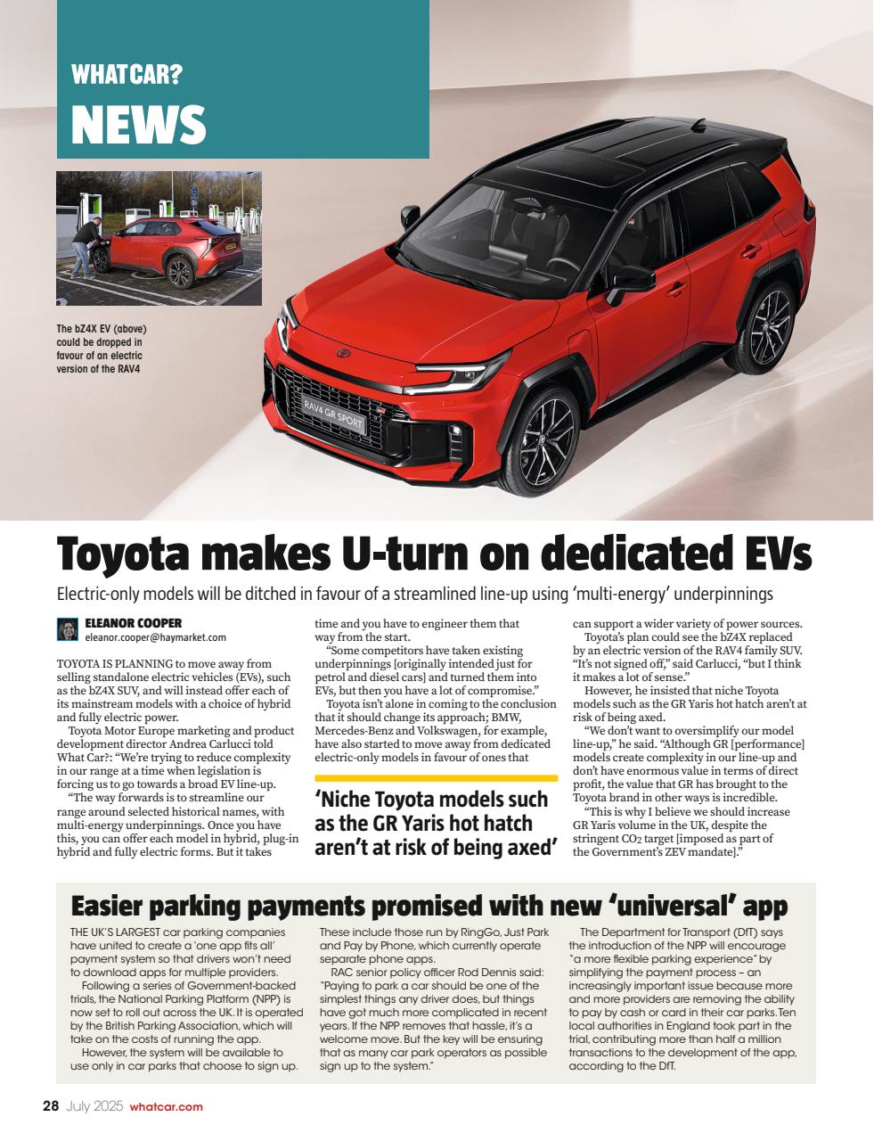 What Car? Preview Pages