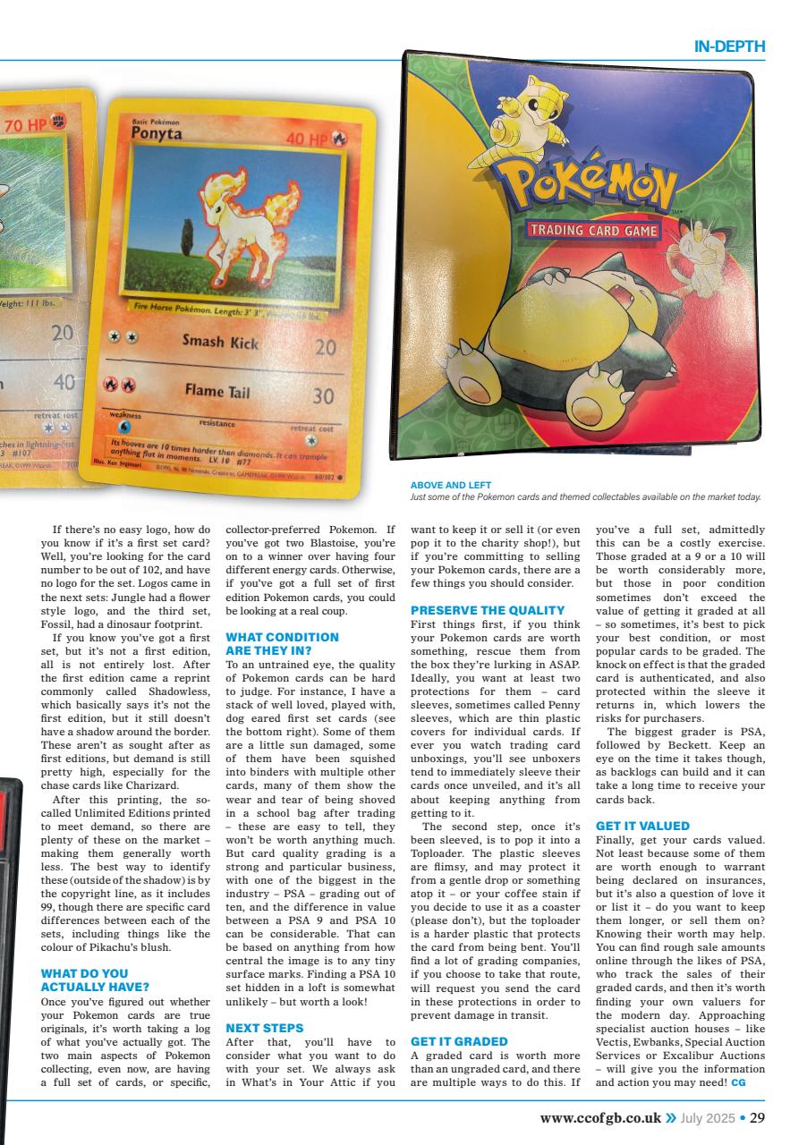 Collectors Gazette Preview Pages