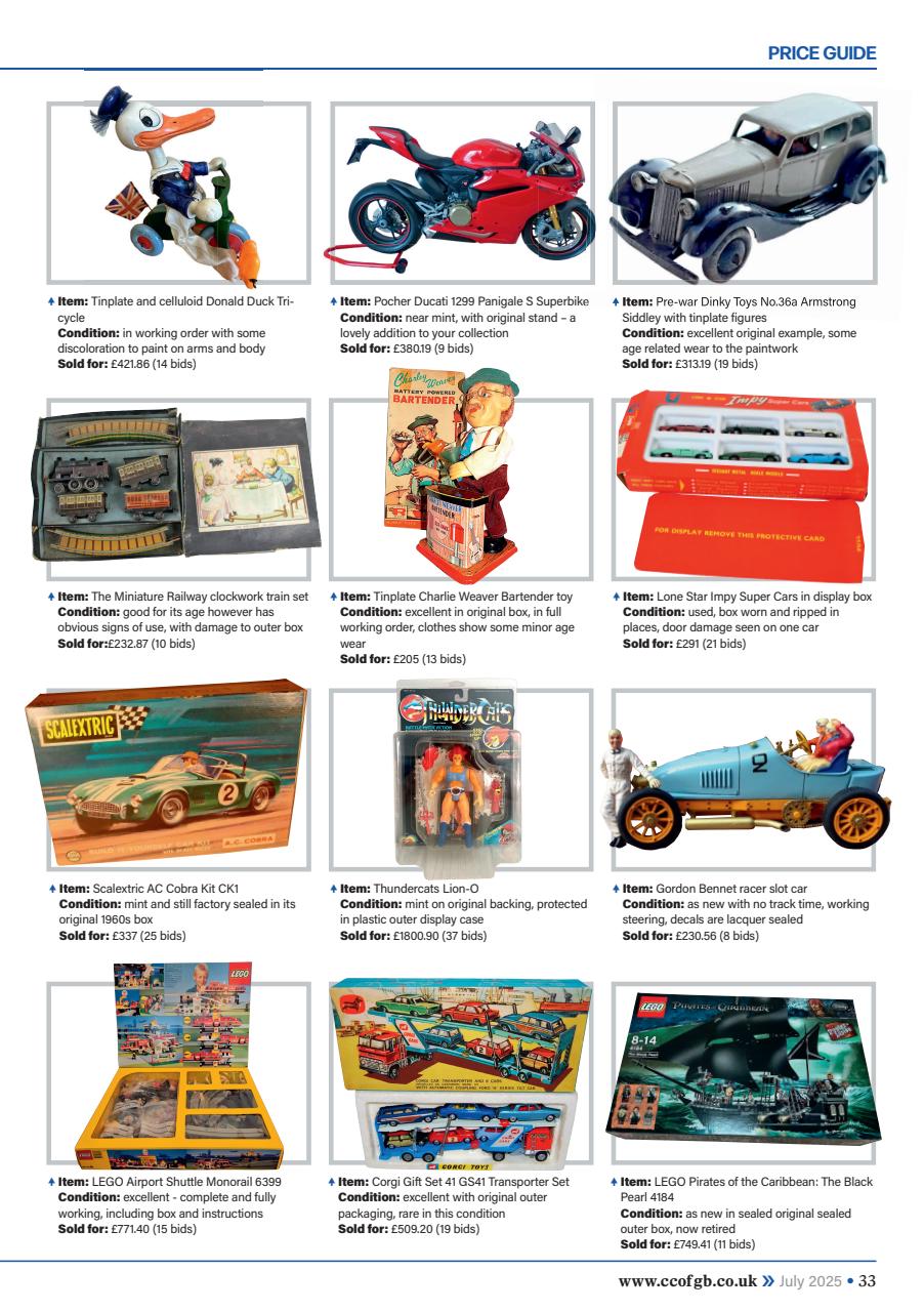 Collectors Gazette Preview Pages