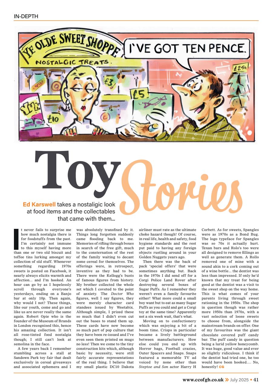 Collectors Gazette Preview Pages