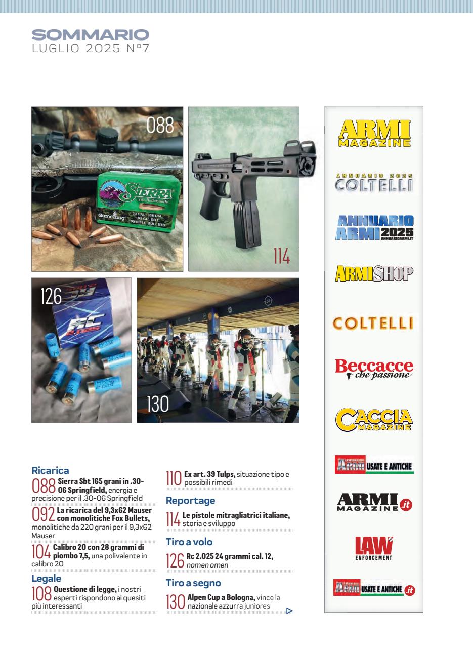 ARMI MAGAZINE Preview Pages