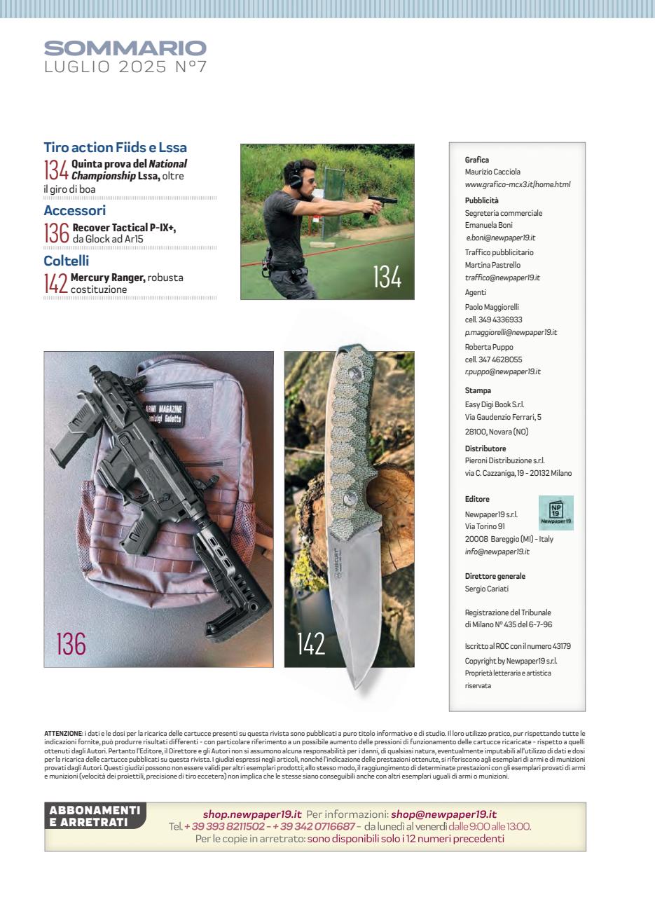 ARMI MAGAZINE Preview Pages