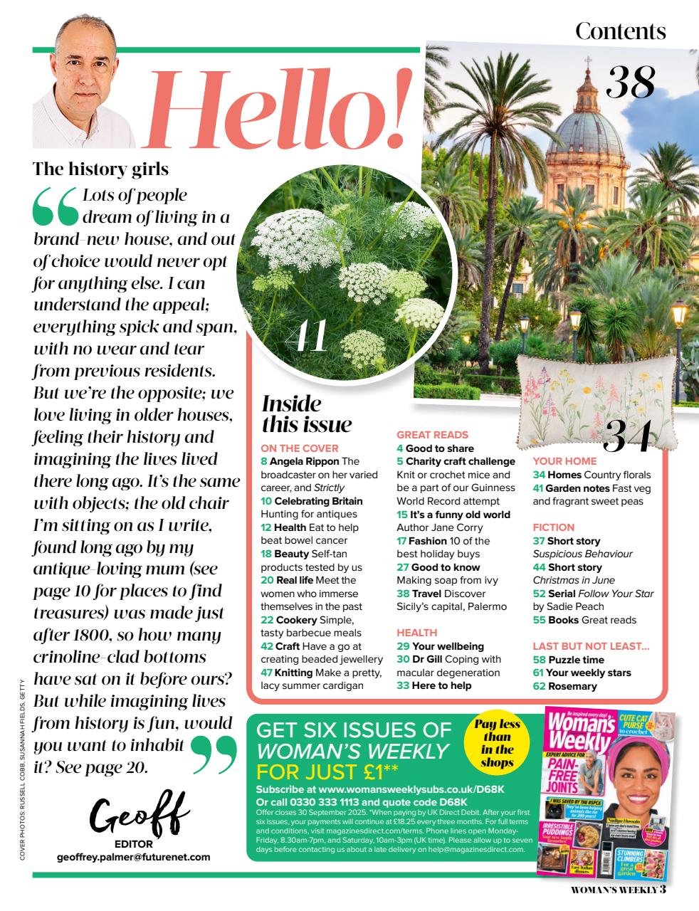 Woman's Weekly Preview Pages