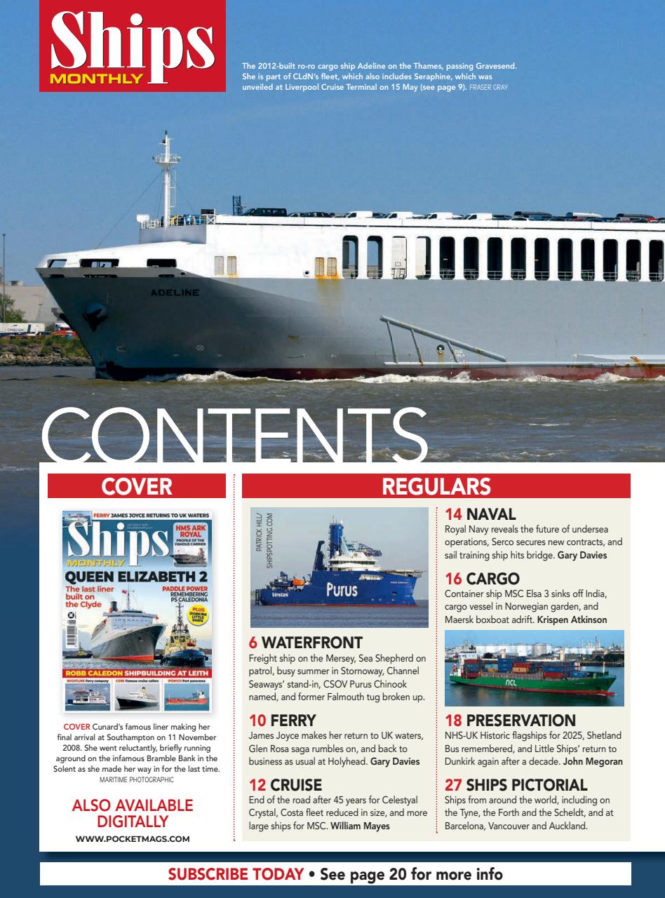 Ships Monthly Preview Pages