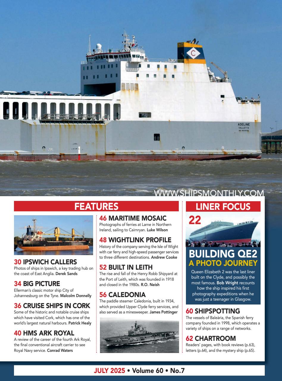 Ships Monthly Preview Pages