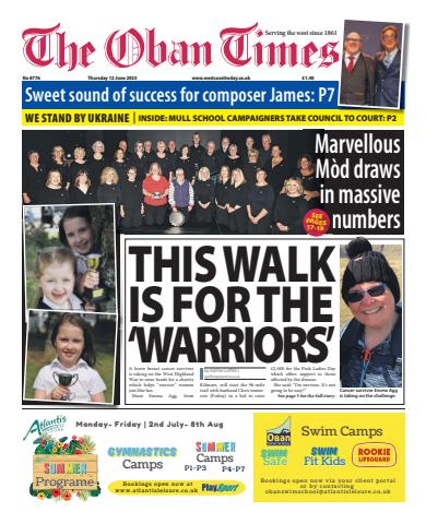 The Oban Times & Lochaber Times issue Thursday, June 12, 2025