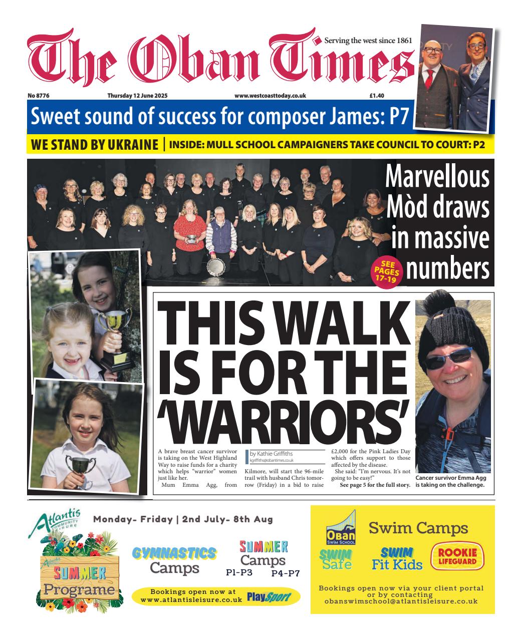 The Oban Times & Lochaber Times Preview Pages