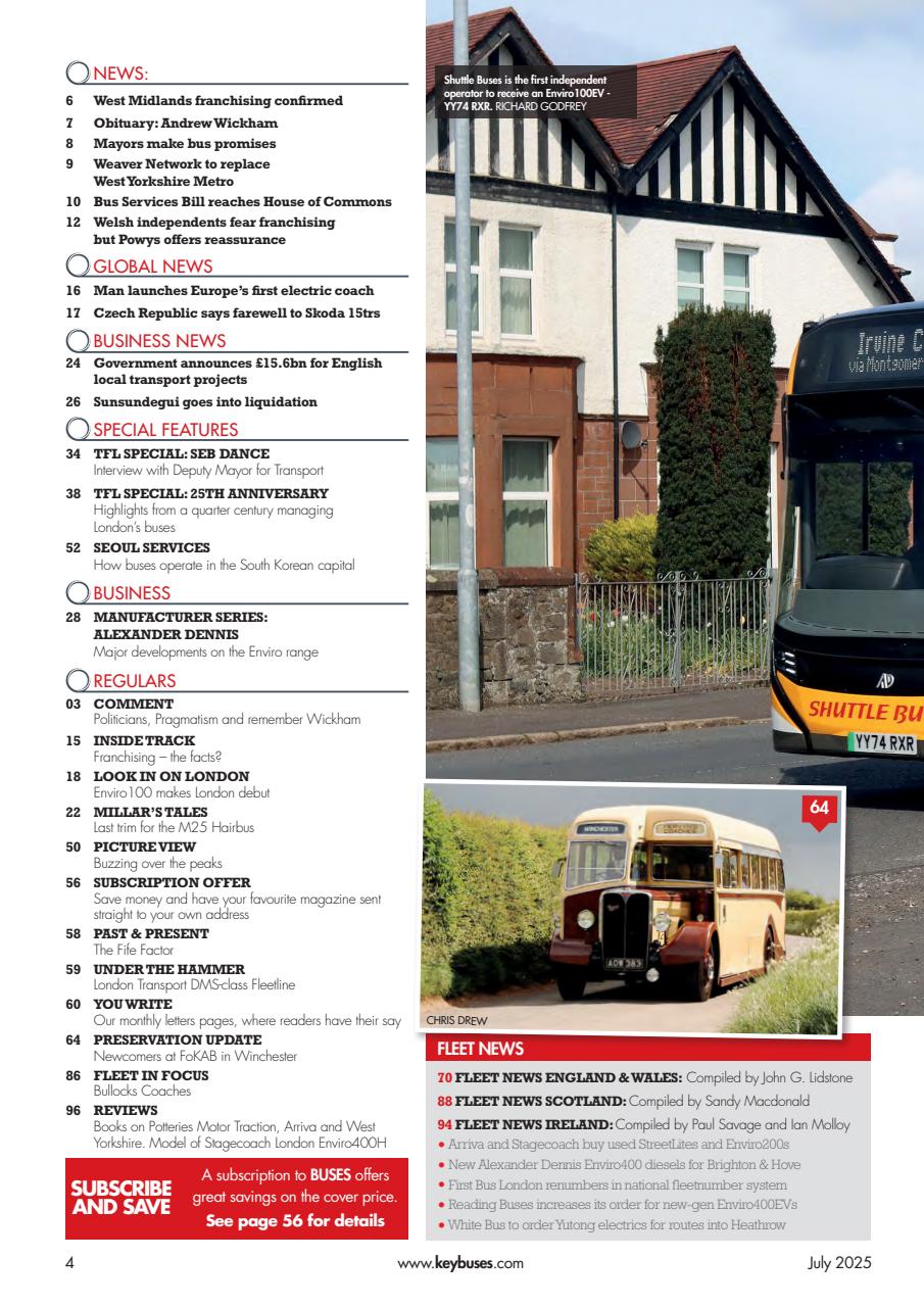 Buses Magazine Preview Pages