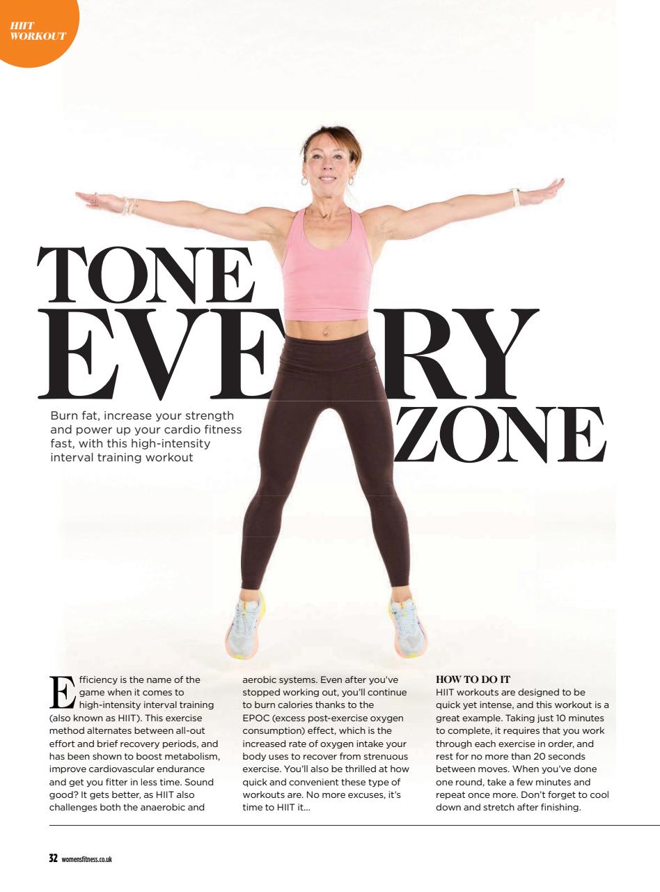 Women’s Fitness Preview Pages