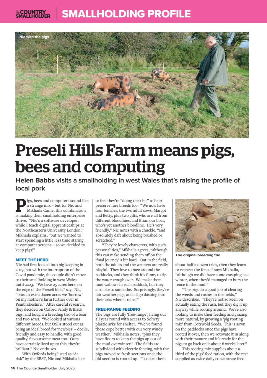The Country Smallholder Preview Pages
