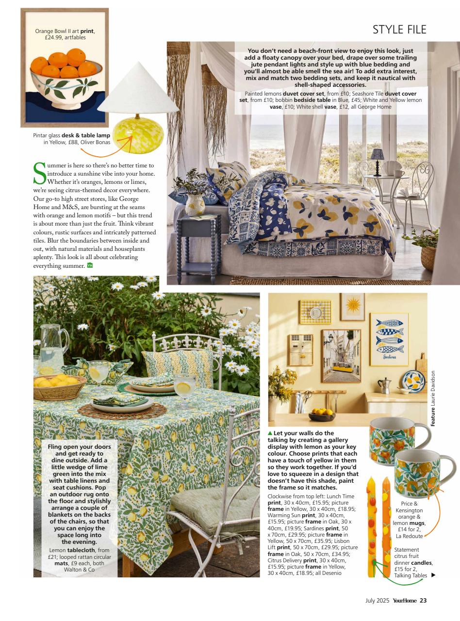 Your Home Magazine Preview Pages
