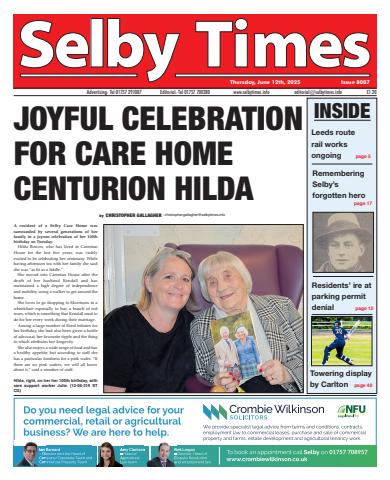 Selby Times issue June 12th 2025