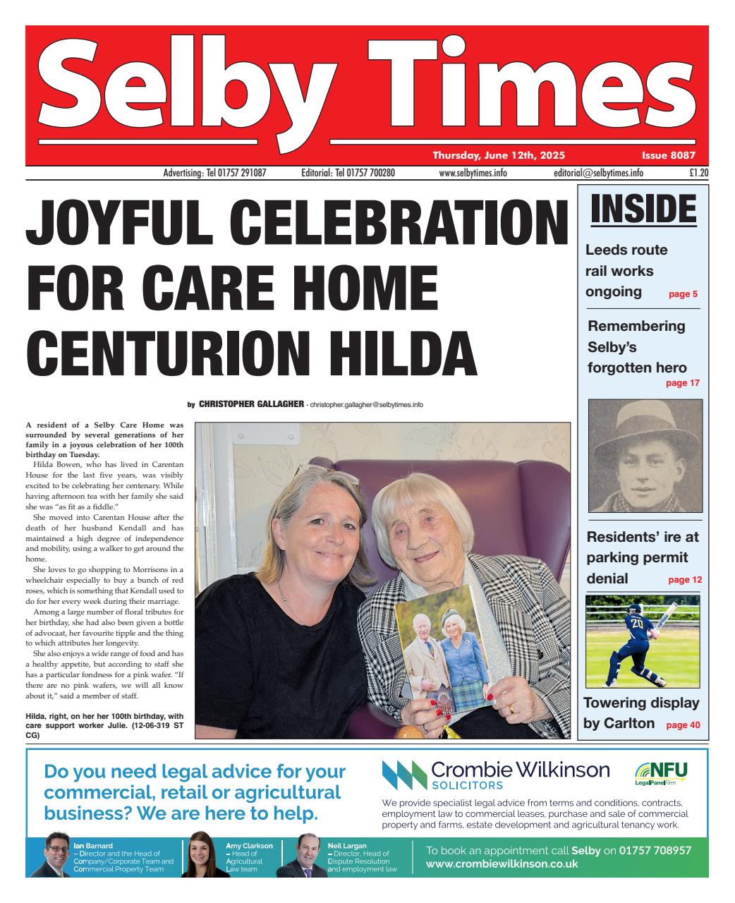 Selby Times Preview Pages