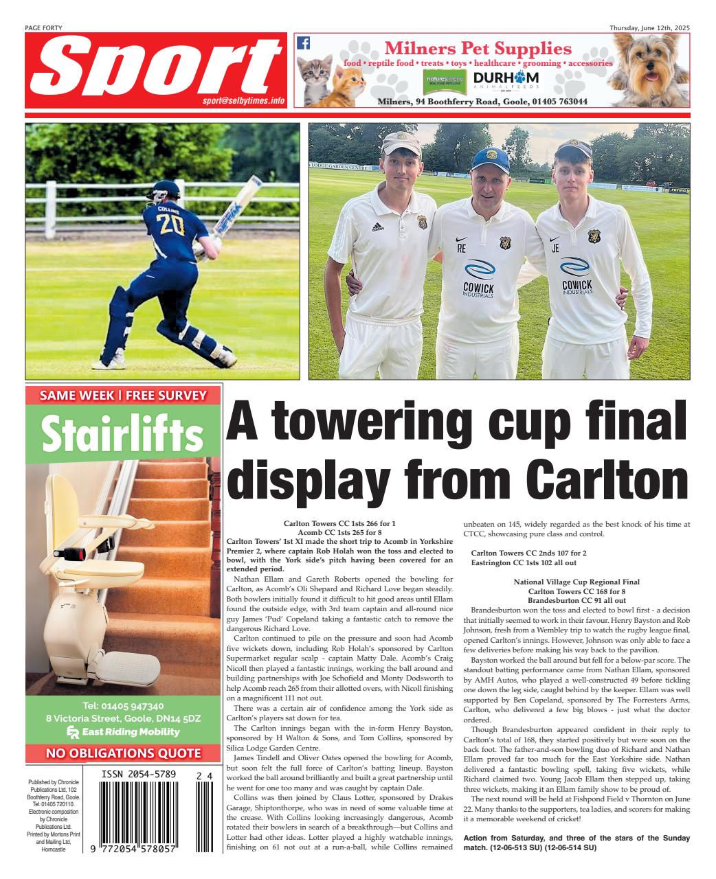 Selby Times Preview Pages