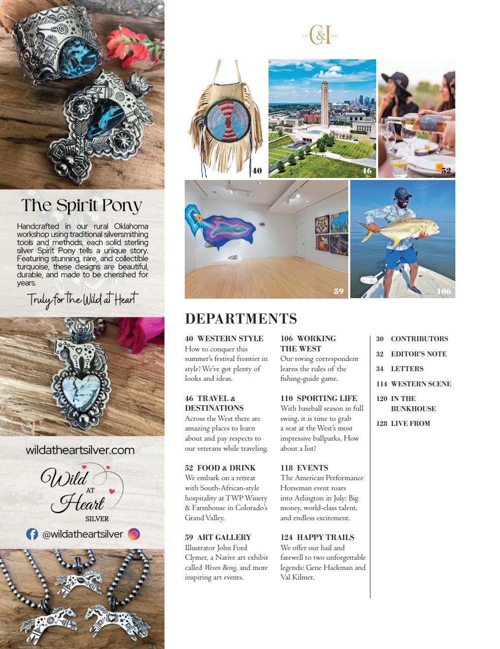 Cowboys and Indians Preview Pages