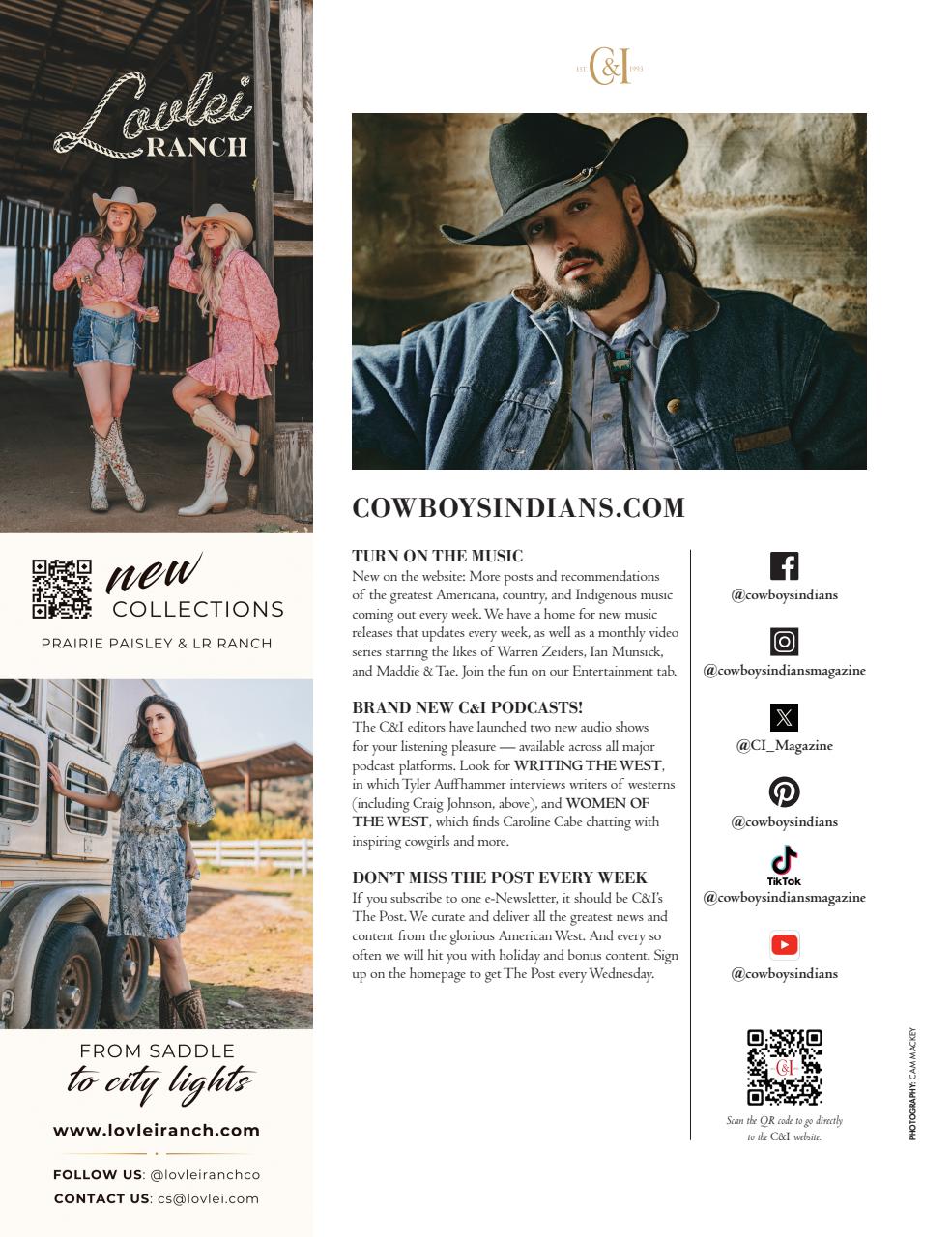 Cowboys and Indians Preview Pages