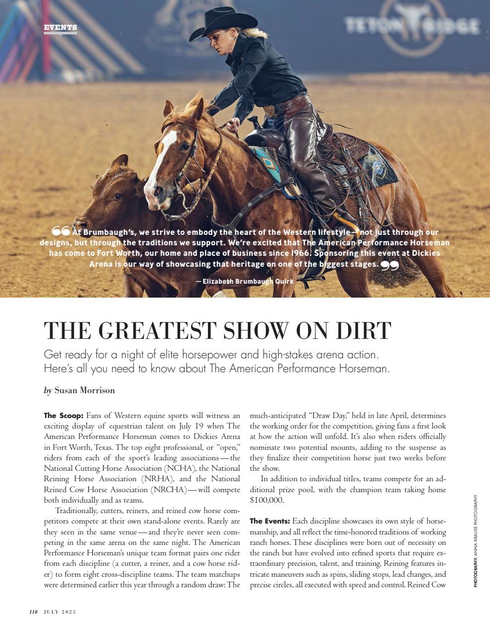 Cowboys and Indians Preview Pages