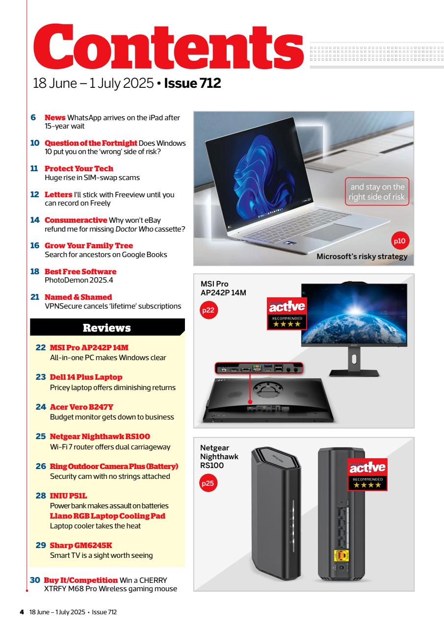 Computer Active Preview Pages