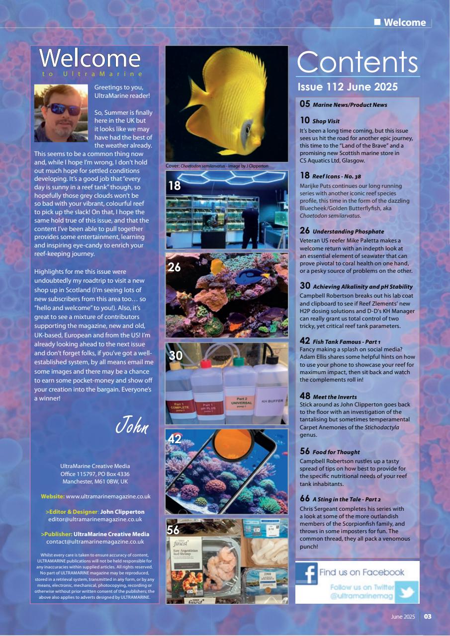 UltraMarine Magazine Preview Pages