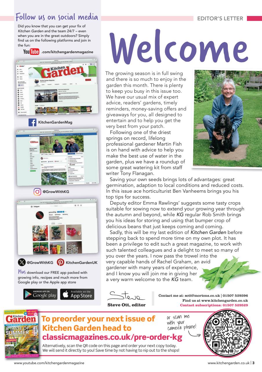 Kitchen Garden Magazine Preview Pages