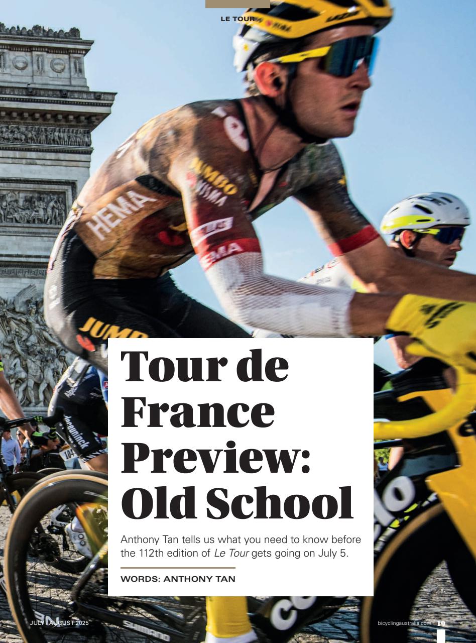 Bicycling Australia Preview Pages