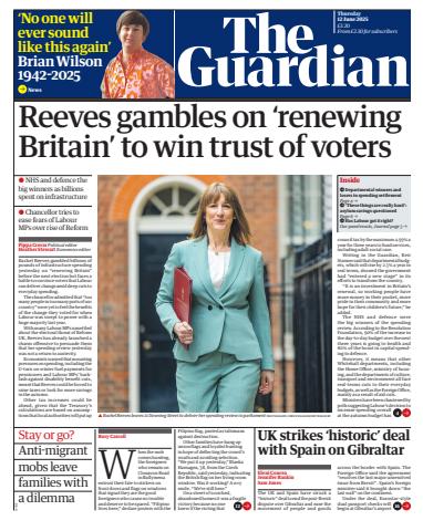 The Guardian Newspaper issue Thursday, 12 June 2025