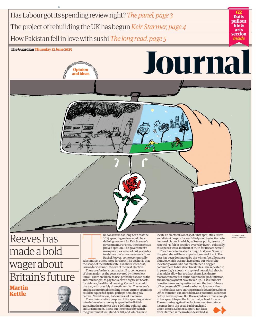 The Guardian Newspaper Preview Pages