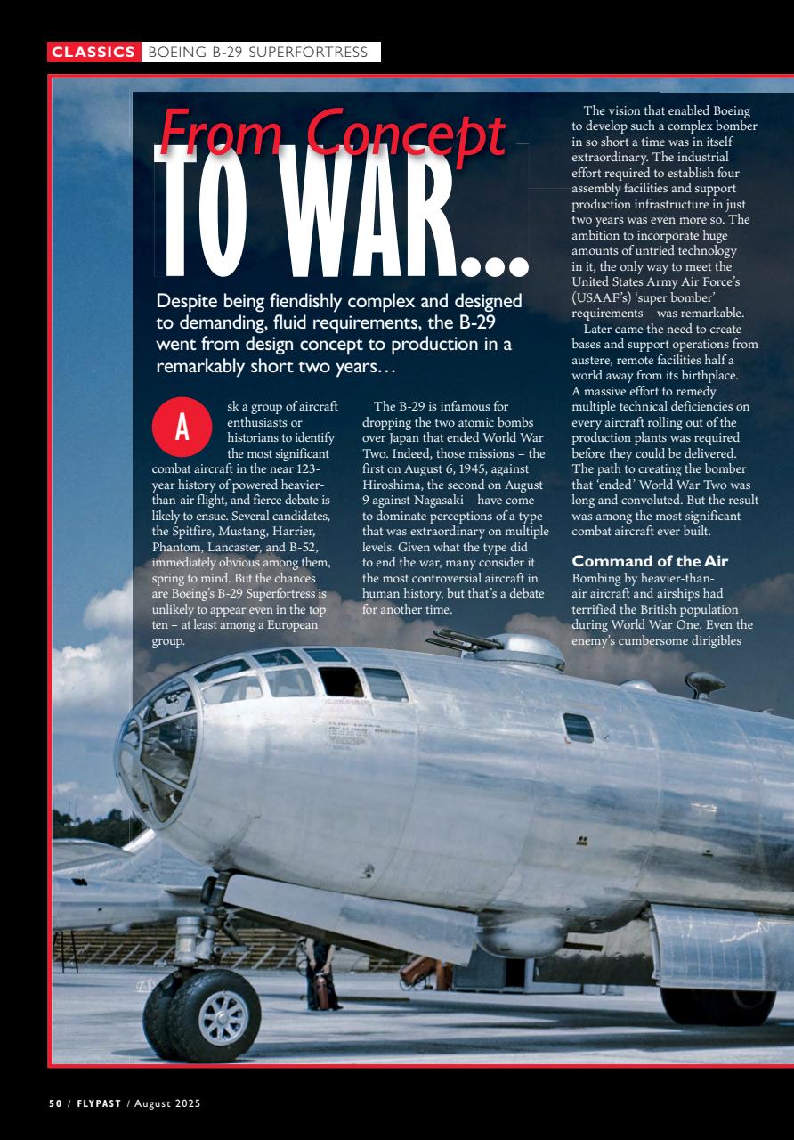 FlyPast Preview Pages
