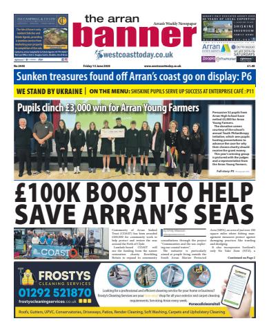 Arran Banner issue Friday, June 13, 2025