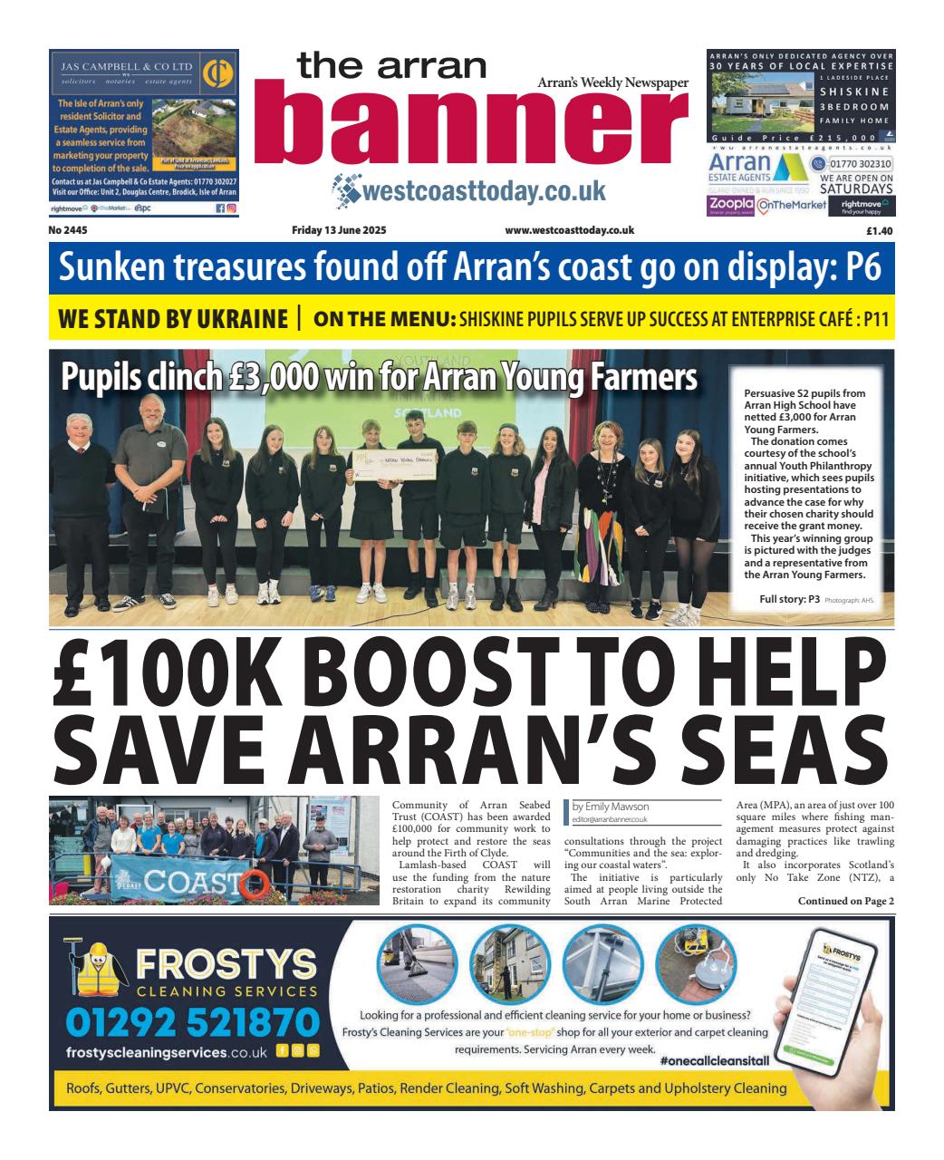 Arran Banner Preview Pages