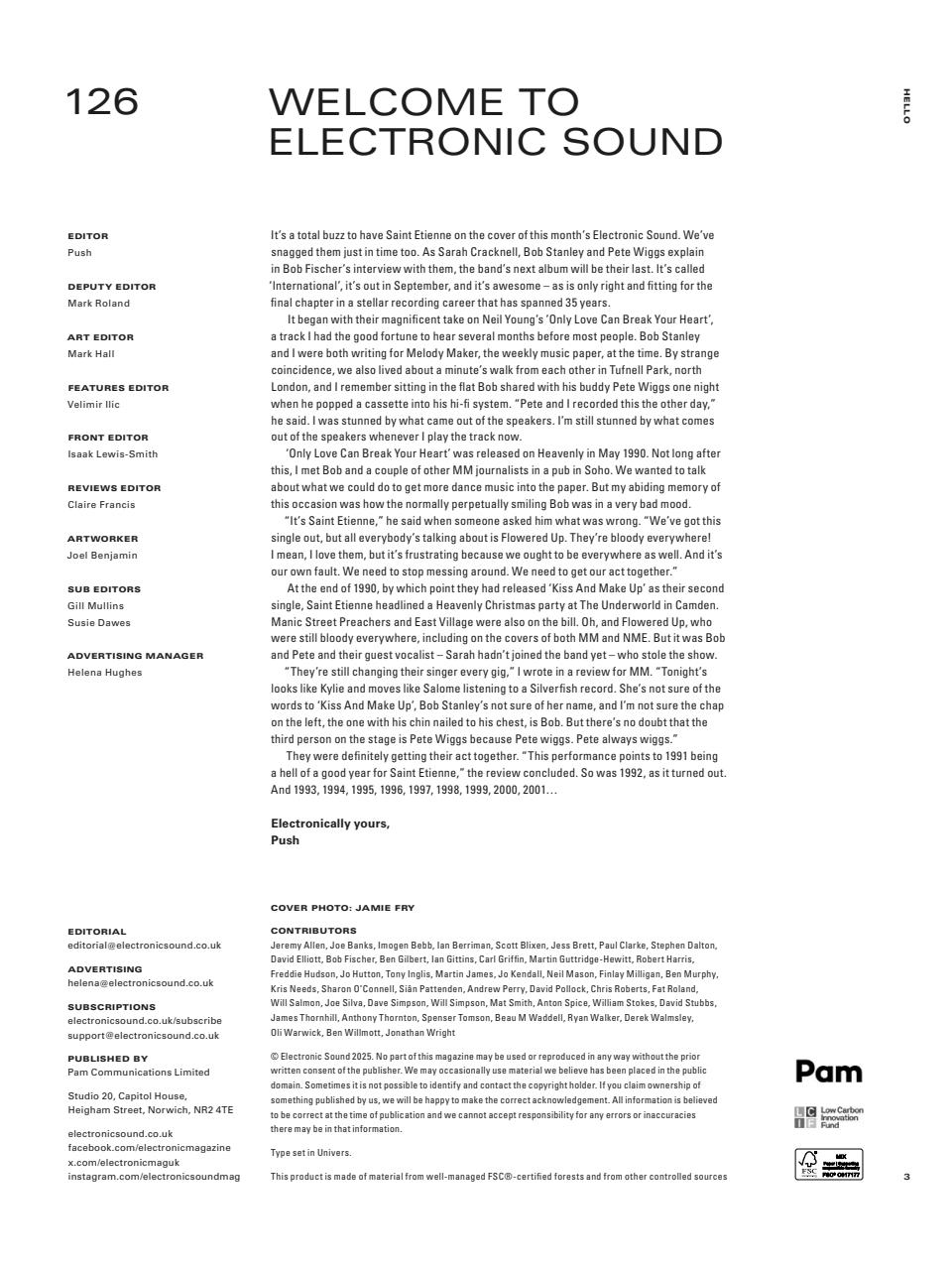 Electronic Sound Preview Pages